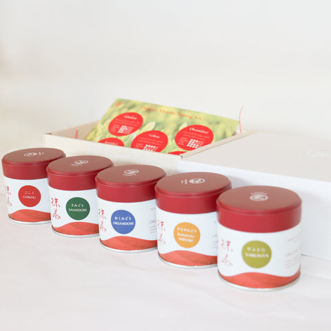 [JAS Organic] 5 Matcha Cans Tasting Set